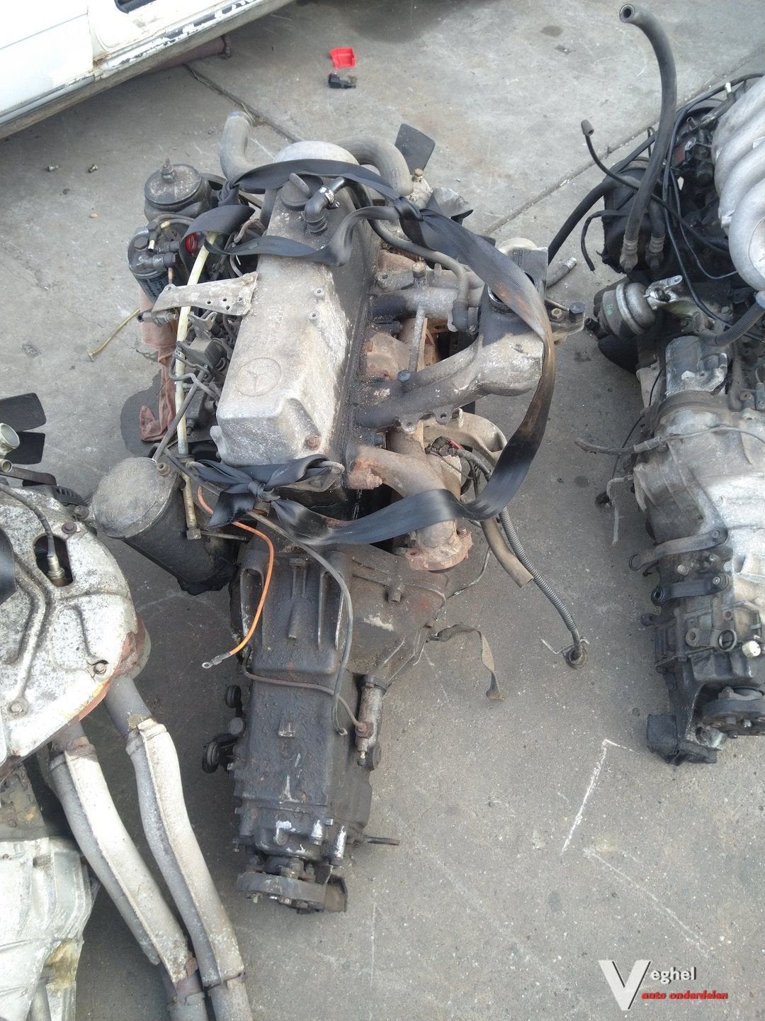Mercedes w123 diesel motoren 200 en 220 diesel niet horen lo