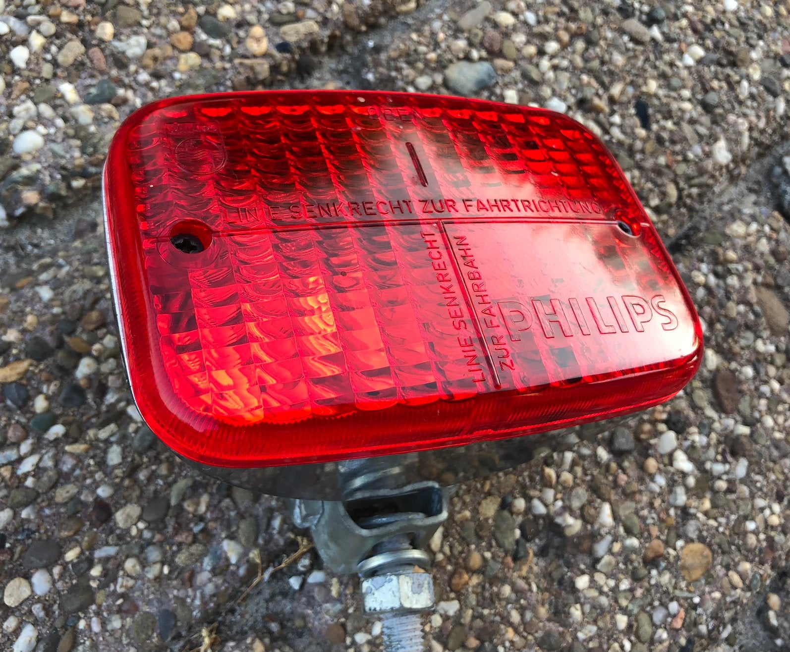 Philips type A108S mistlamp achter NOS oldtimer 6-12 volt, Ophalen of Verzenden, Zo goed als nieuw