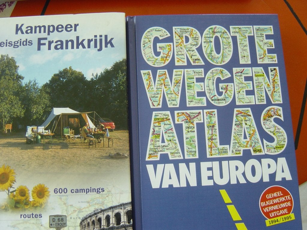 kampeer in Frankrijk en grote wegenatlas Europa, ANWB, 2000 tot heden, Europa Overig, Ophalen of Verzenden