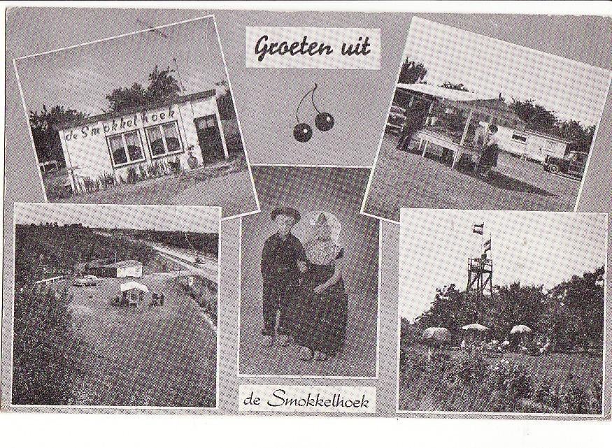 Kapelle Biezelinge -groeten uit de Smokkelhoek 5-vensterkrt, Verzamelen, Verzenden, 1960 tot 1980, Ongelopen, Zeeland