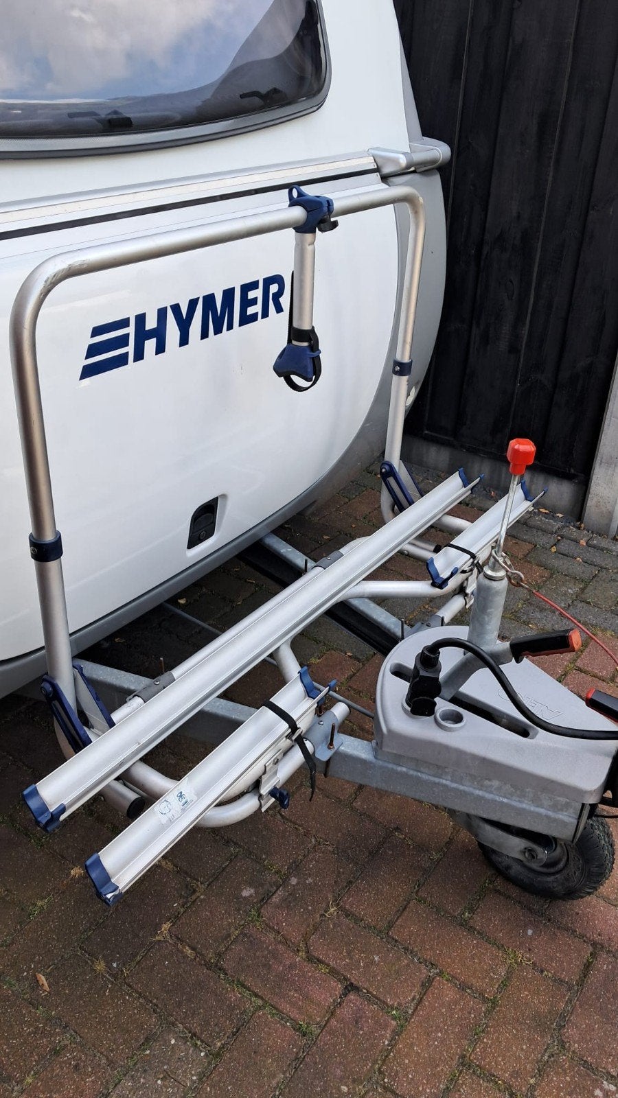 Thule omni-bike Sport Caravan Special fietsendrager., Ophalen