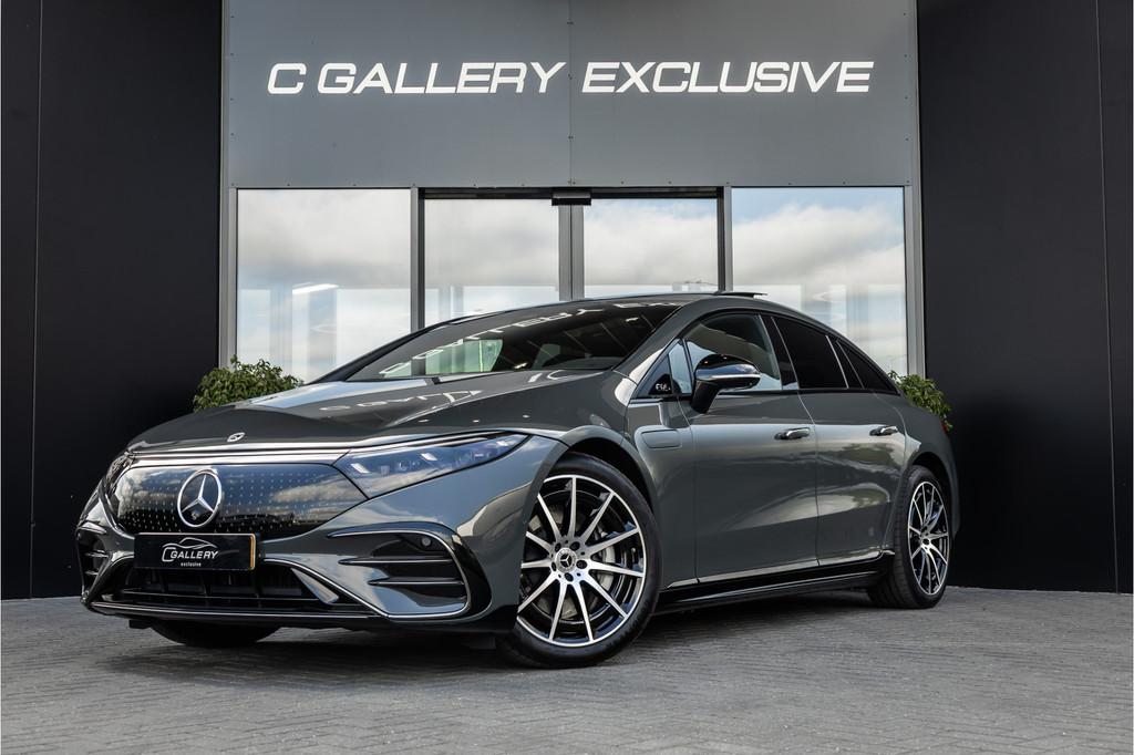 Mercedes-Benz EQS 450+ AMG Line 108 kWh - Origineel NL | Bur, Automaat, Achterwielaandrijving, Gebruikt, 4 stoelen