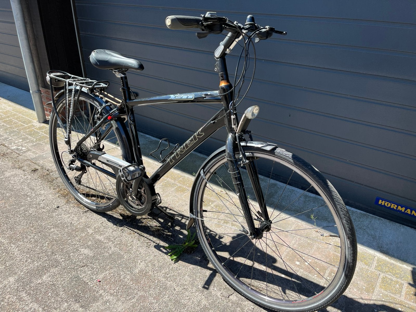 Trek X500 Hybride Fiets - Shimano Deore - Goede Staat, Fietsen en Brommers, Gebruikt, Velgrem, Versnellingen, Ophalen