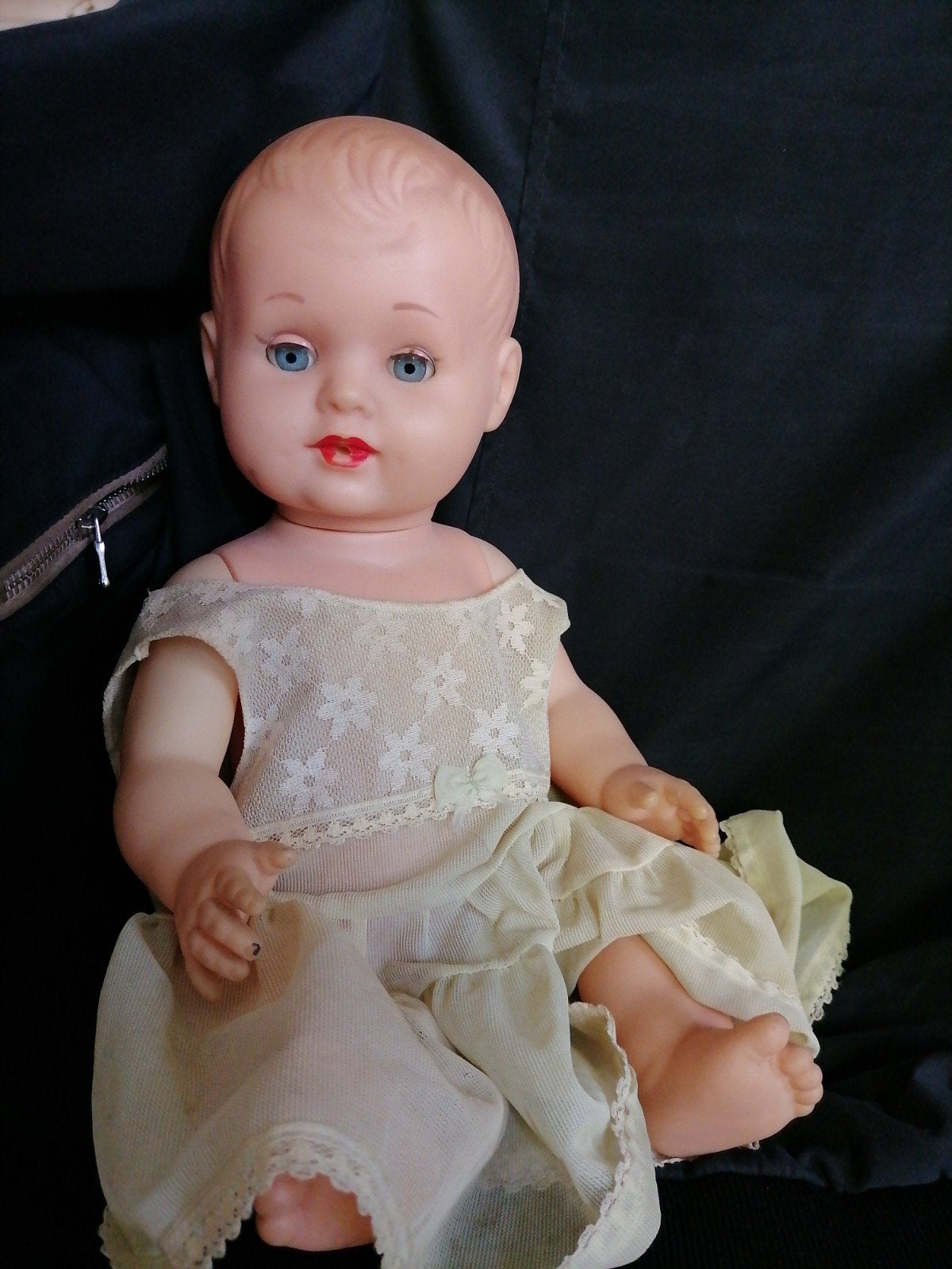 Vintage schildpad poppen, Verzamelen, Ophalen of Verzenden, Gebruikt, Pop