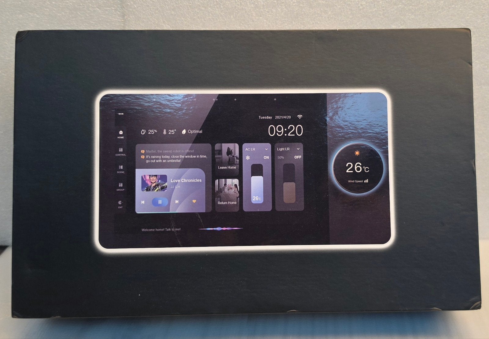 Smart Home Controller - Nieuw in doos, Zwart, Nieuw, Kunststof, Ophalen of Verzenden