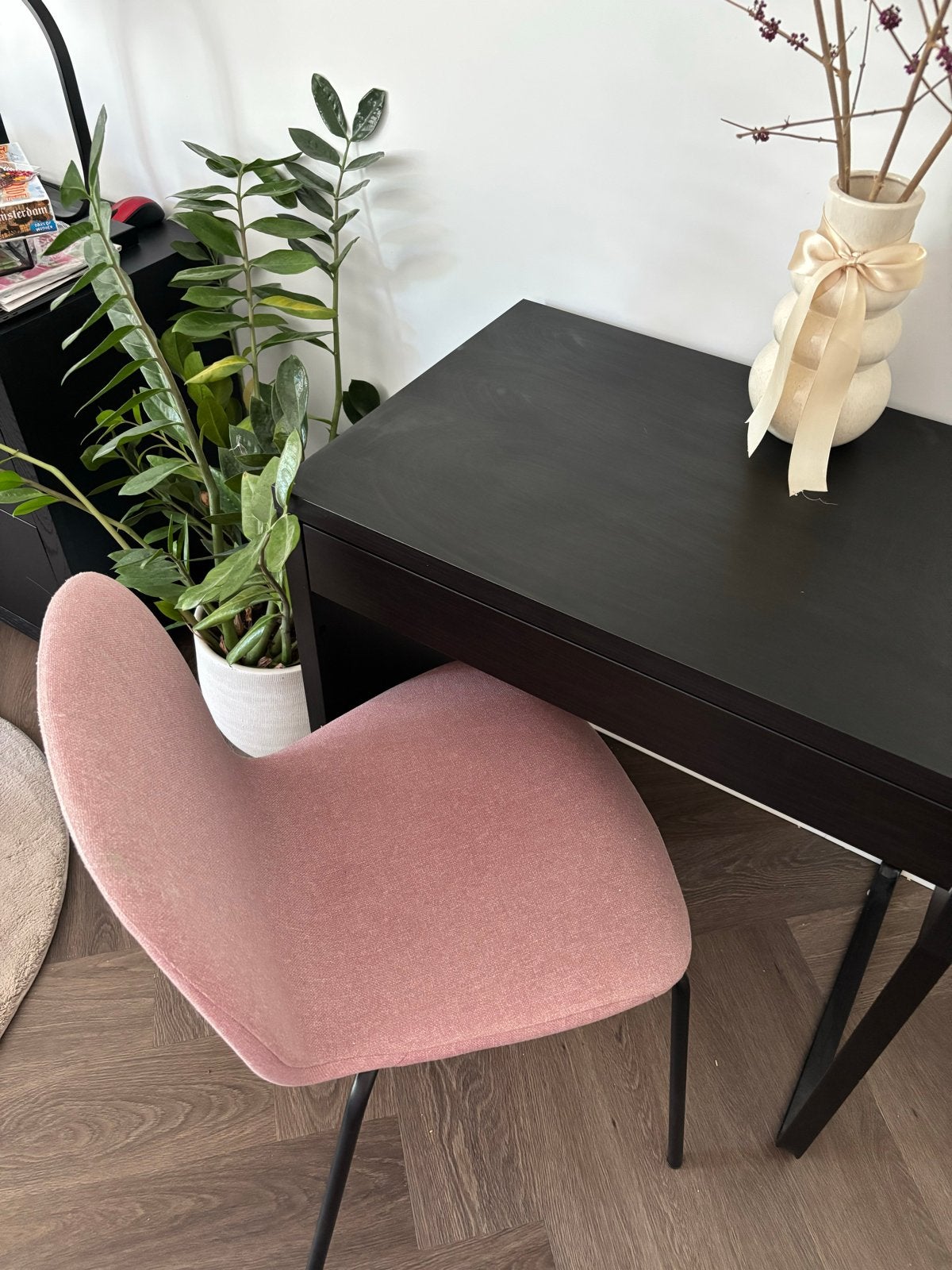Bureau met stoel - 73x50 cm, Huis en Inrichting, Bureaus, Ophalen, Gebruikt, Hout, Overige merken