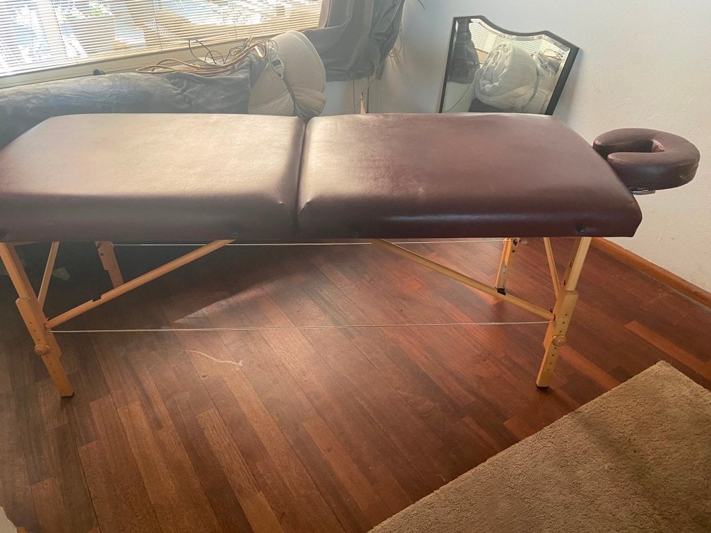 Massagetafel, Ophalen, Gebruikt, Massagetafel