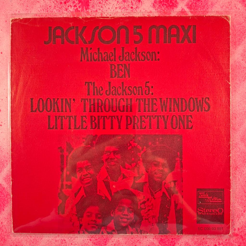 Jackson 5 Michael Jackson  Maxi  Ep Ben.             Star45, Cd's en Dvd's, Vinyl Singles, Gebruikt, Single, Ophalen of Verzenden