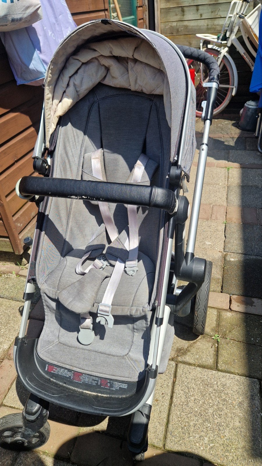 Joolz Day kinderwagen - Grijs, gebruikt, Kinderen en Baby's, Kinderwagens en Combinaties, Gebruikt, Kinderwagen, Verstelbare duwstang