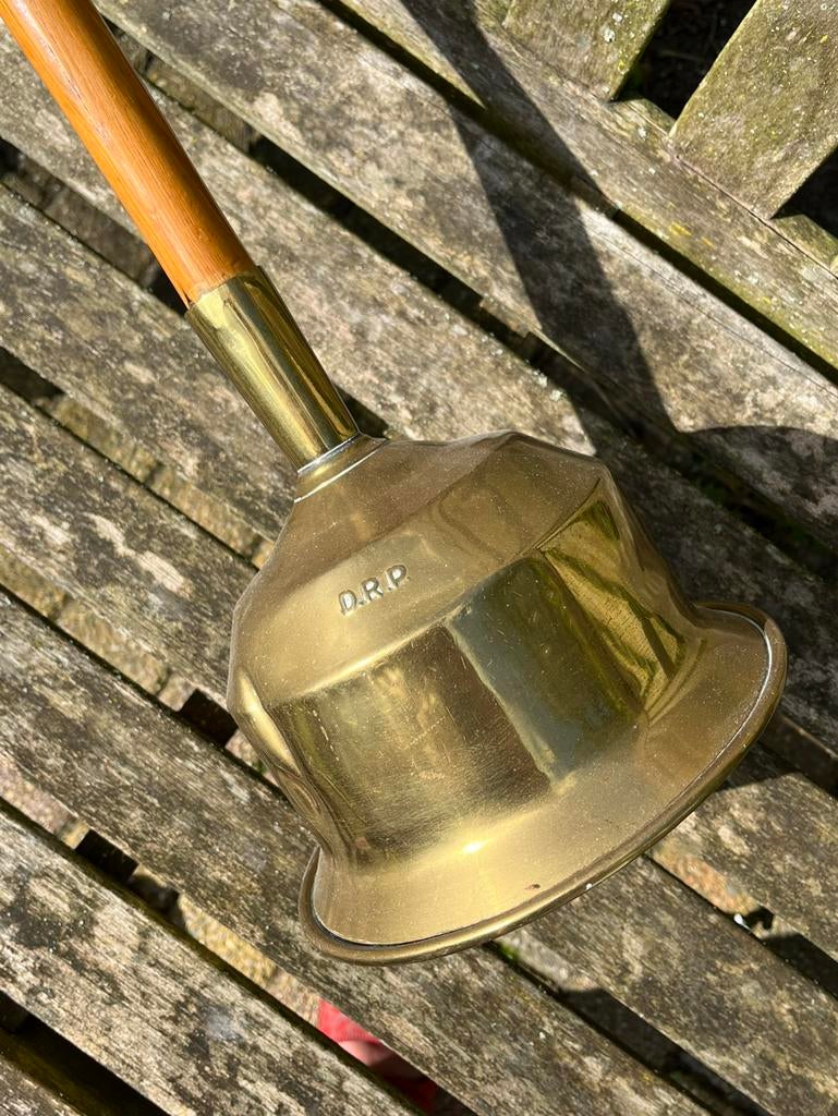 Wasstamper/wasklopper/antiek/koper/hout, Antiek en Kunst, Ophalen