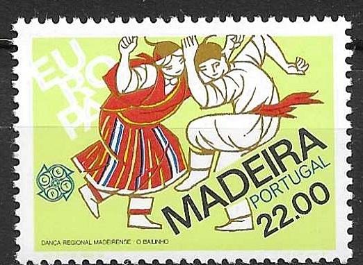 Portugal Madeira  Europa CEPT PF, Ophalen of Verzenden, Portugal, Gestempeld