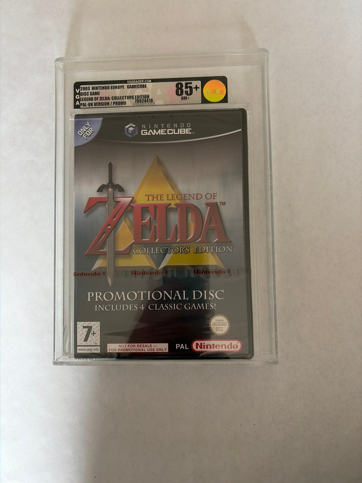 The Legend of Zelda Collector's Edition GameCube (Gegrade), 1 speler, Ophalen of Verzenden, Zo goed als nieuw, Role Playing Game (Rpg)
