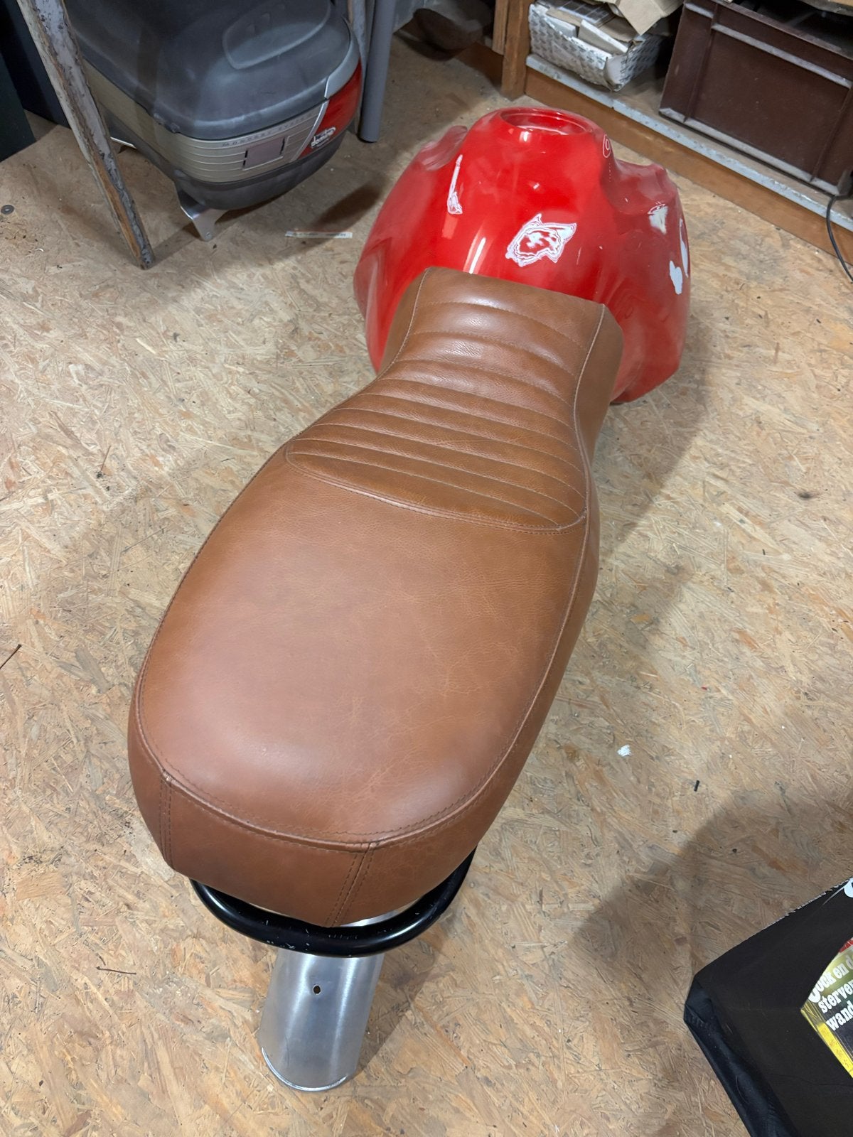 Ombouwset BMW R1100GS/R1150GS  “ratbike” subframe tank etc, Motoren, Ophalen, Gebruikt
