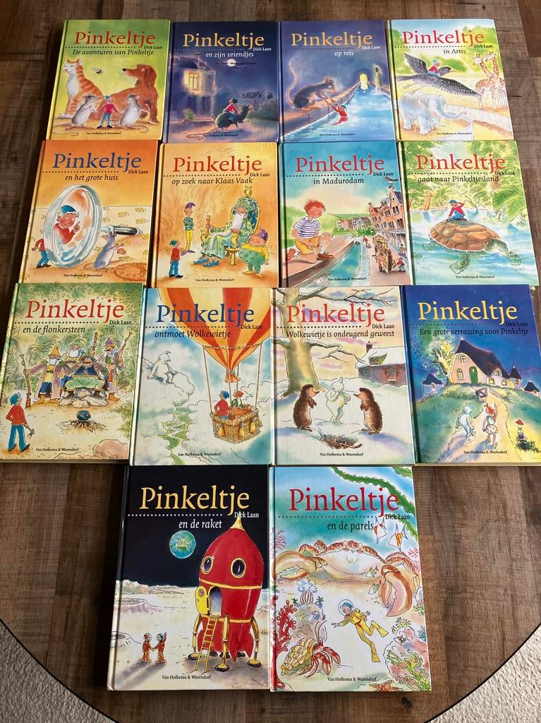 Pinkeltje Boeken Collectie - Dick Laan (14 delen), Ophalen, Gelezen, Fictie algemeen