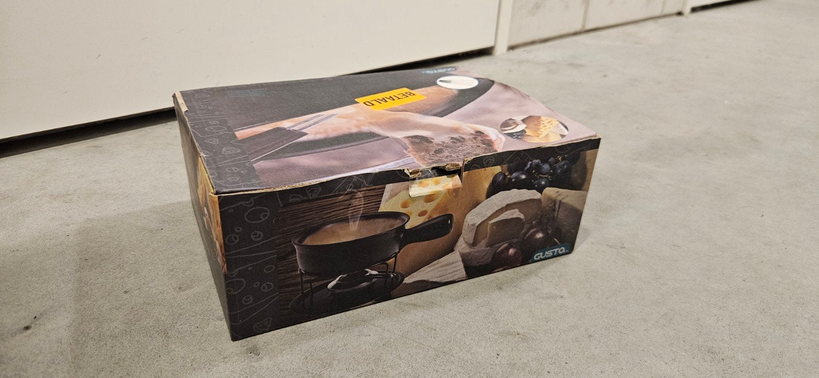 Complete Kaasfondue Set - Perfect voor Gezellige Avonden, Overige typen, Ophalen of Verzenden, Zo goed als nieuw, Overige merken