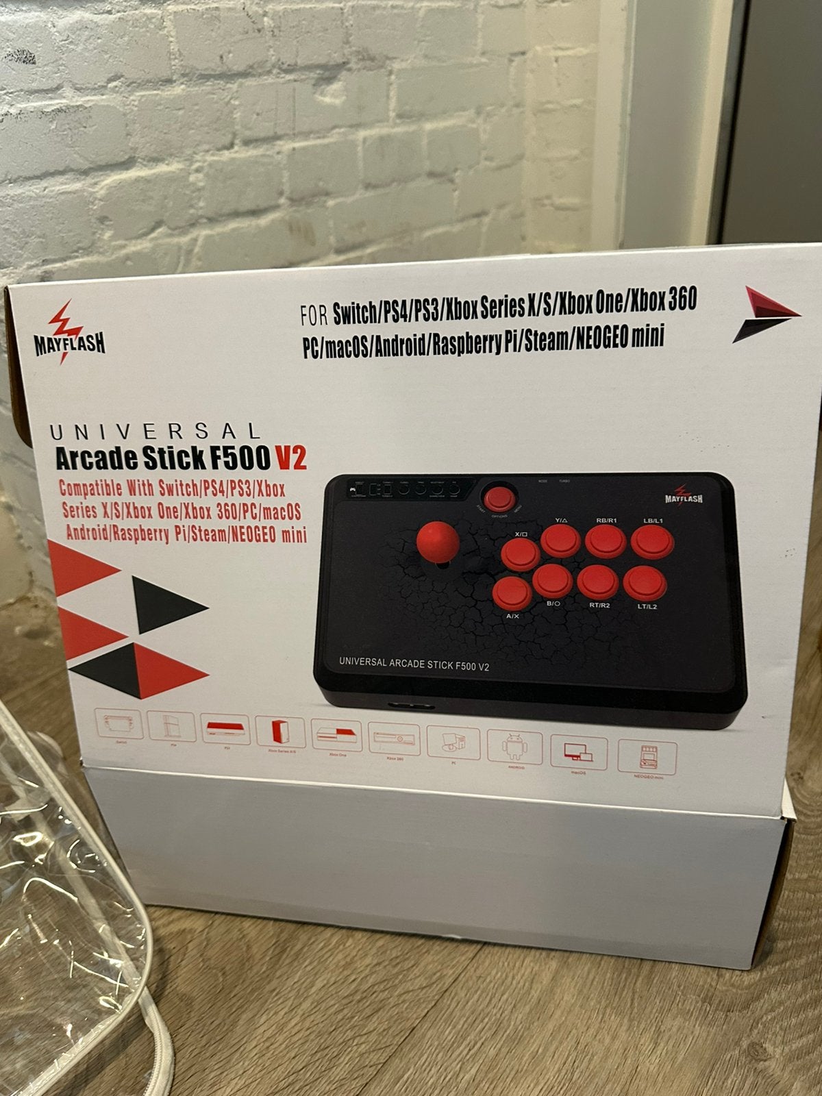 Mayflash Universal arcade flight stick f500, Ophalen of Verzenden, Zo goed als nieuw