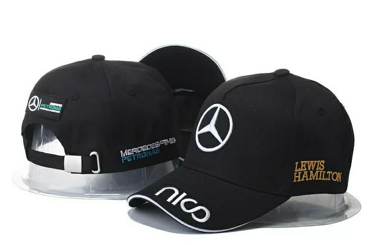 T.k. Zwarte lewis hamilton mercedes racing baseball cap pet, Kleding | Heren, Hoeden en Petten, Ophalen of Verzenden, Nieuw, One size fits all