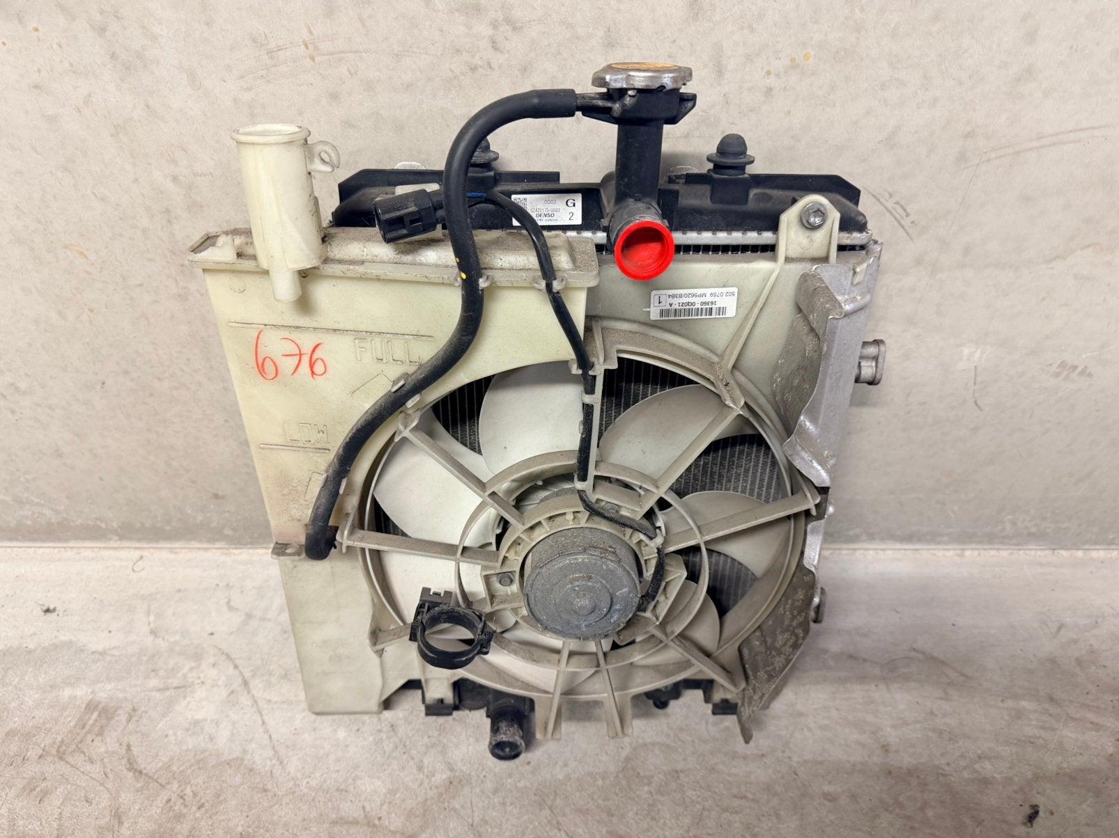 Complete koelerpakket Toyota Aygo / C1 / 108 1.0 – 2014-2020, Auto-onderdelen, Ophalen, Gebruikt, Citroën