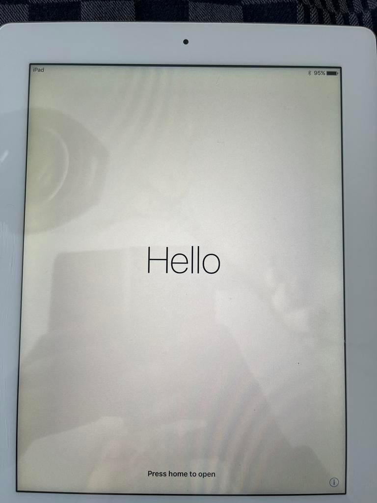 Ipad wit 9,7 inch A1458 (4e gen), Computers en Software, Apple iPads, 10 inch, Apple iPad, Wit, Ophalen of Verzenden