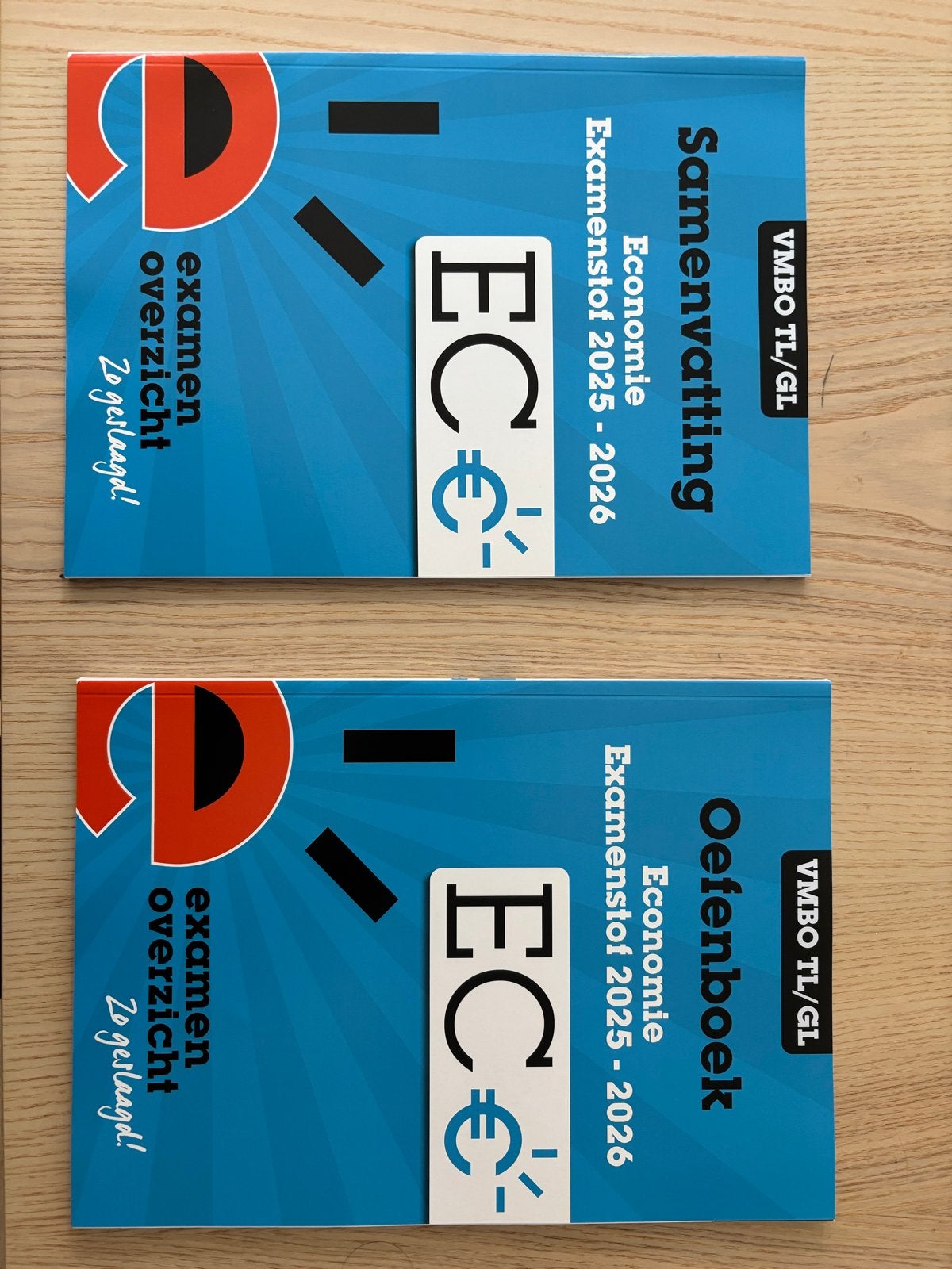 Examenoverzicht Economie VMBO oefenboek + samenvatting, Ophalen, Zo goed als nieuw, VMBO, Economie