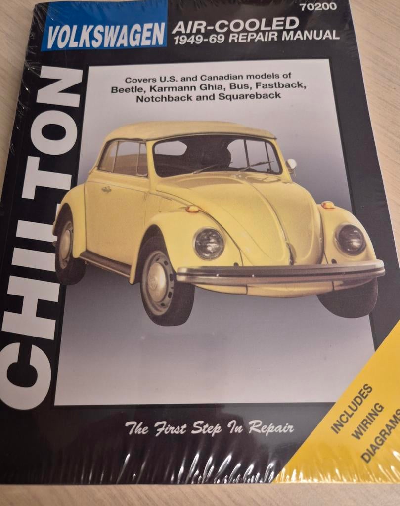 Chilton dik boek Nieuw Volkswagen Kever cabrio Karmann Ghia, Ophalen of Verzenden, Nieuw, Volkswagen