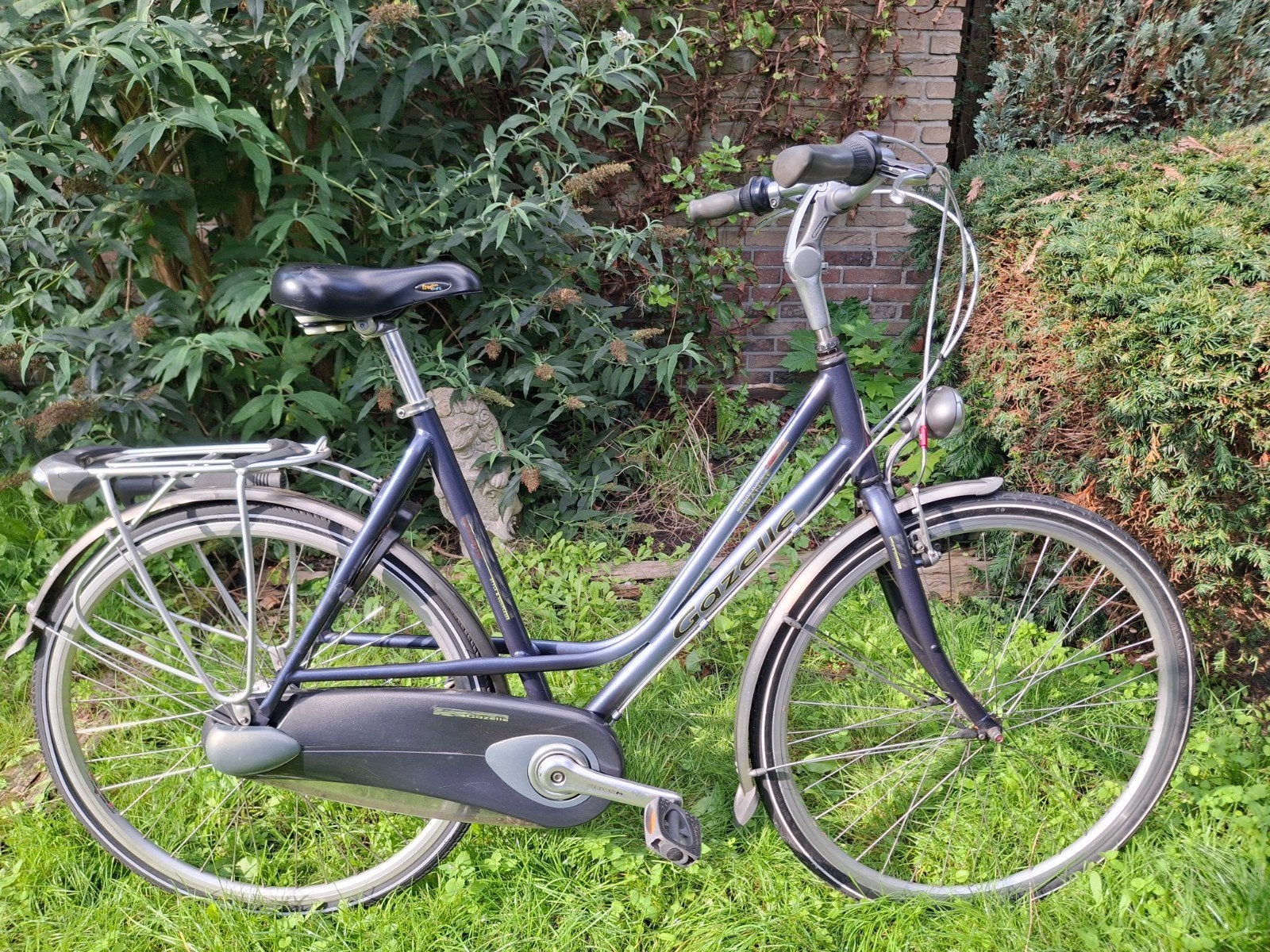 Gazelle Orange damesfiets 28 inch 7 versnelling
Axa slot, 53 tot 56 cm, Ophalen of Verzenden, Gebruikt, Gazelle fiets