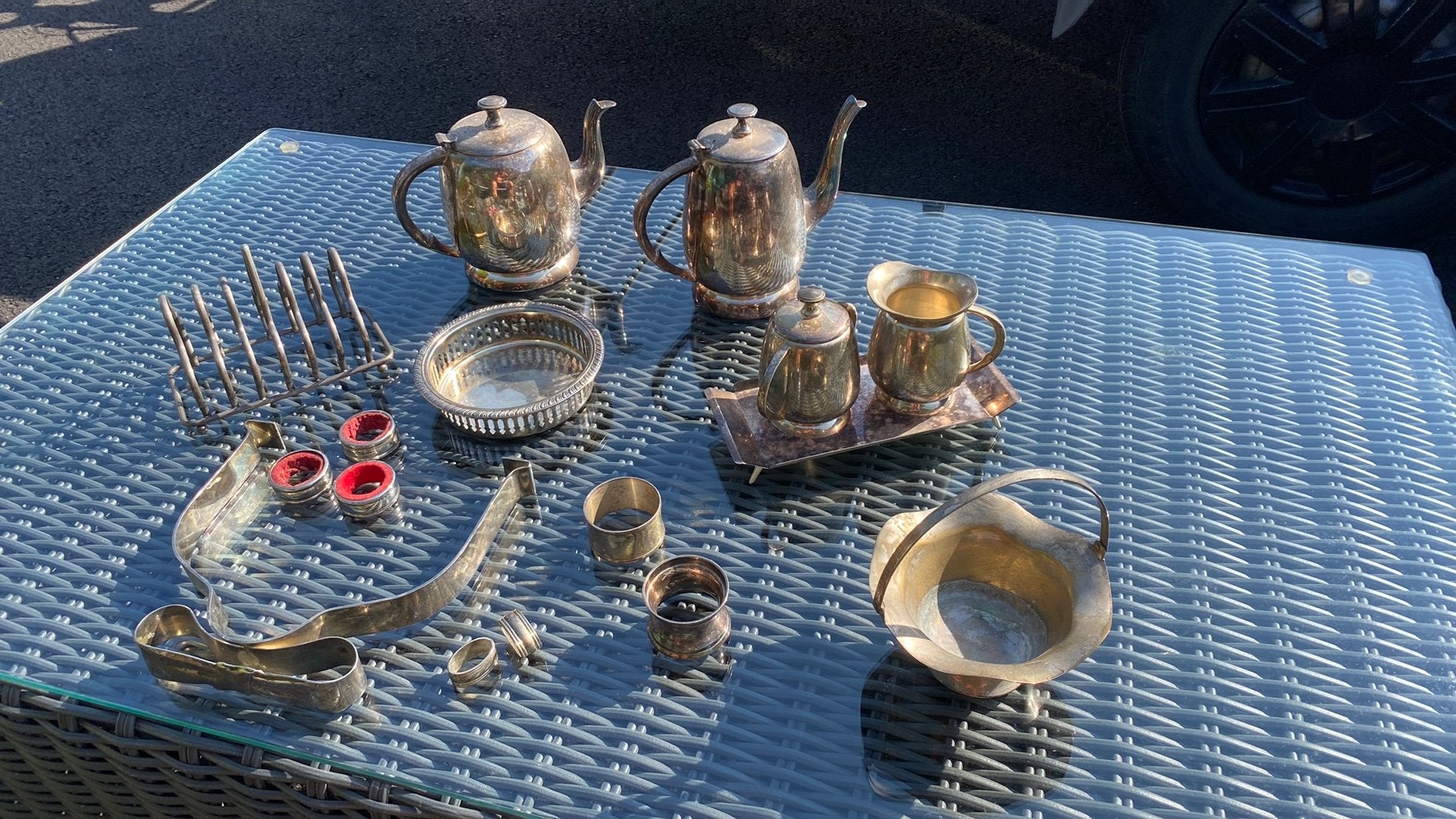 Zilveren tafel spullen, Ophalen of Verzenden
