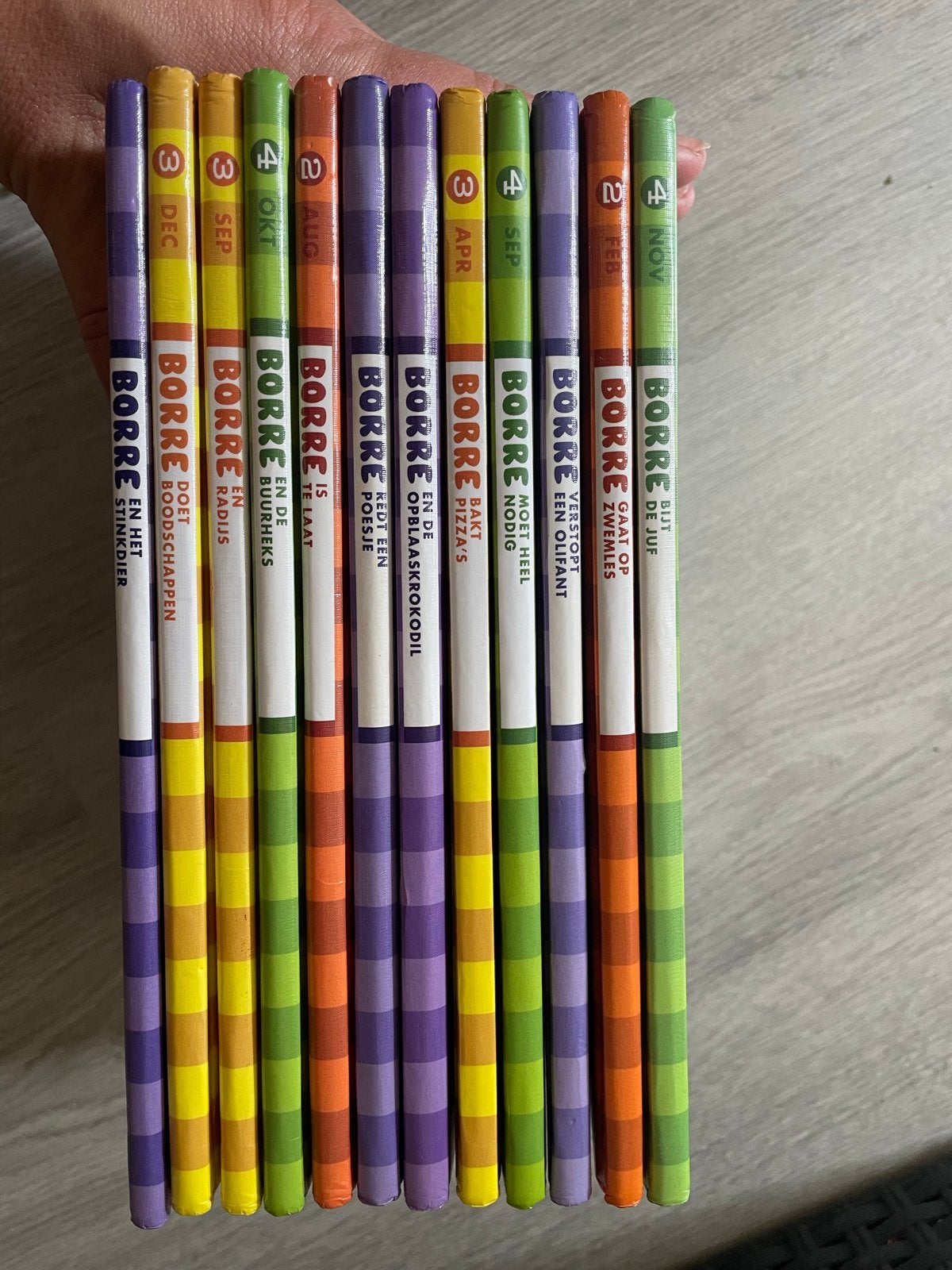 Borre boeken collectie - 11 delen, Boeken, Ophalen, Zo goed als nieuw, Fictie algemeen