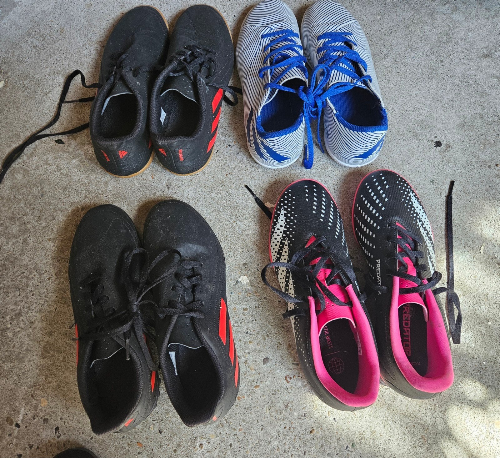 Adidas Sportschoenen - Binnen of Buiten - Maat 38.5, Kinderen en Baby's, Ophalen, Gebruikt