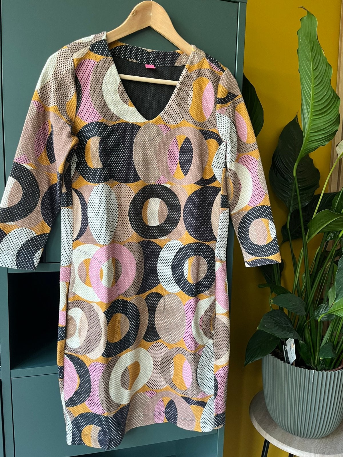 Kyra & Ko - jurk - maat s, Kleding | Dames, Oranje, Ophalen of Verzenden, Zo goed als nieuw, Maat 36 (S)
