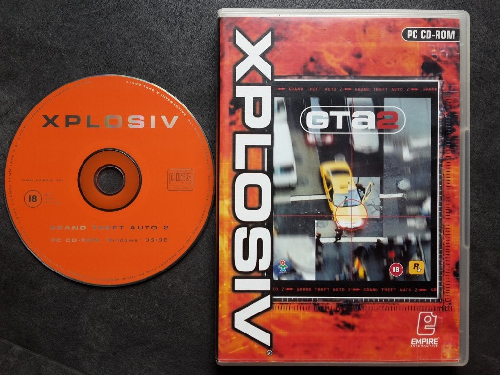 PC Game - Grand Theft Auto 2 - GTA2 - CD-ROM, Avontuur en Actie, Vanaf 18 jaar, 1 speler, Ophalen of Verzenden