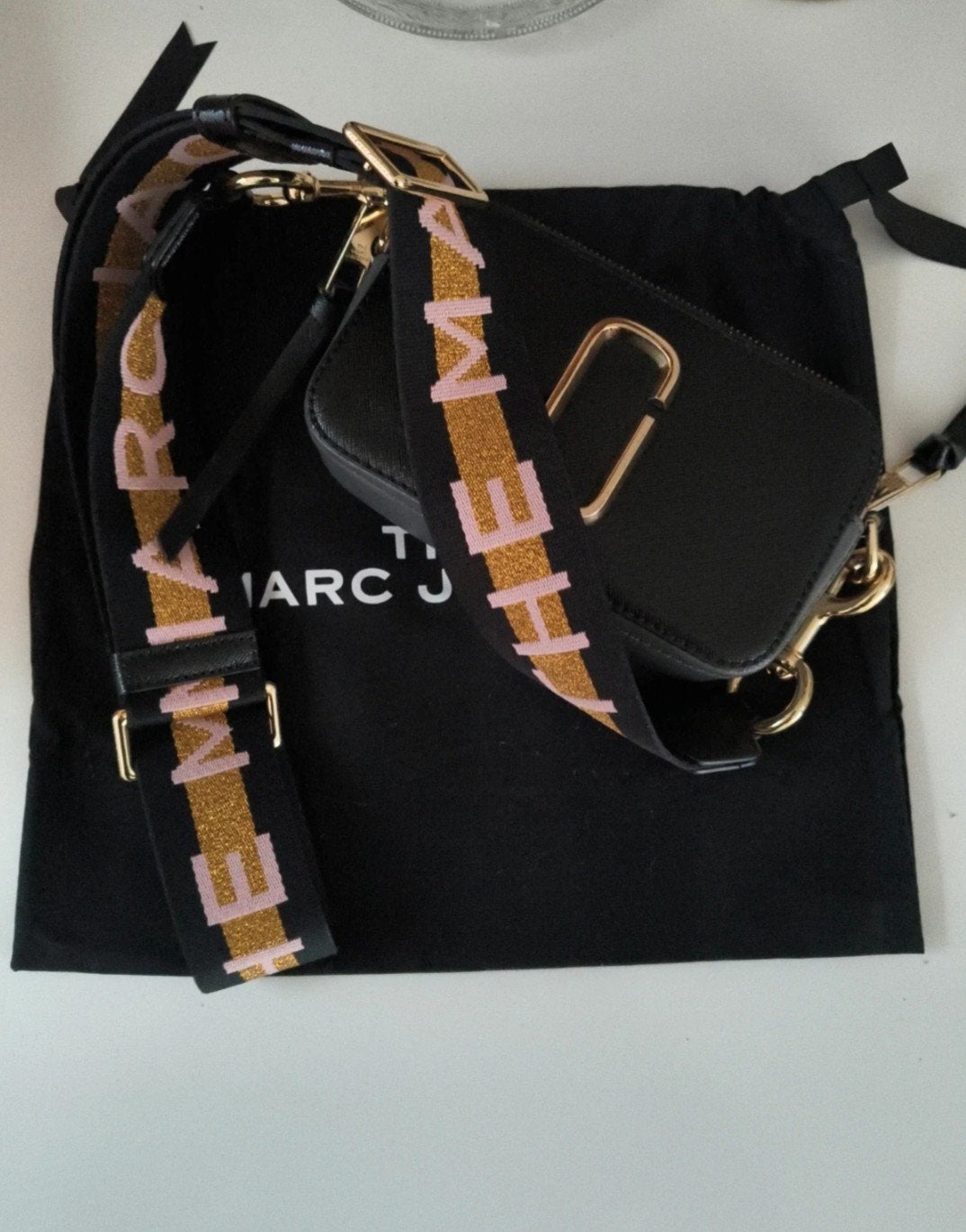 Marc Jacobs snapshot bag schoudertas, Ophalen of Verzenden, Zwart, Schoudertasje