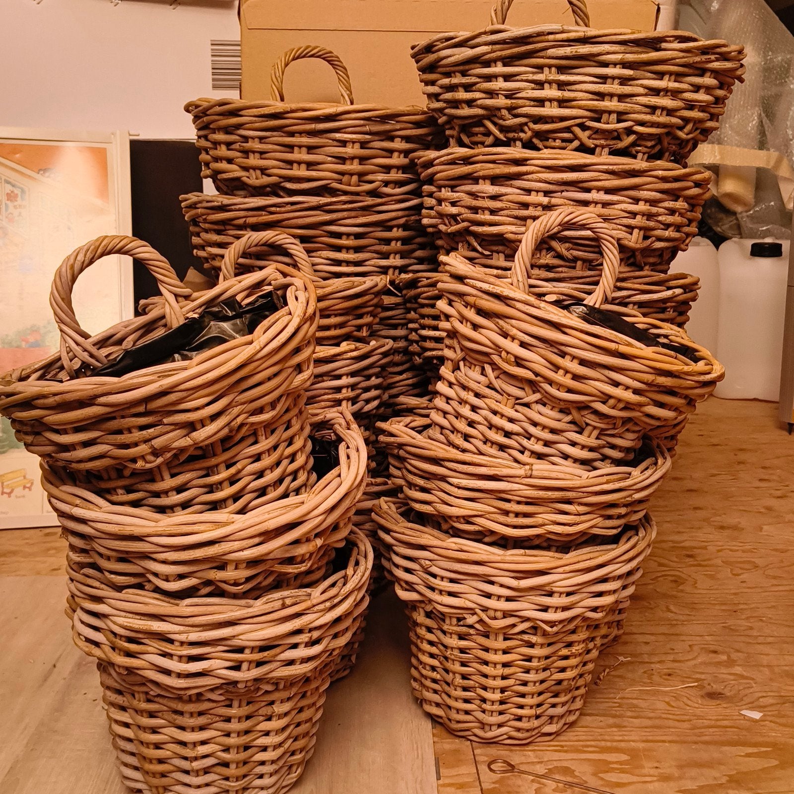 Kunststof hangmanden gevlochten, Verzenden, Nieuw, Kunststof