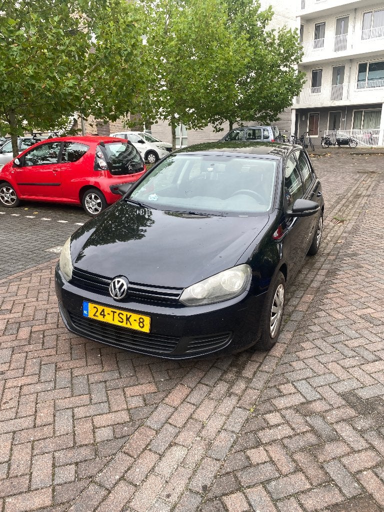 Volkswagen Golf 1.2 TSI 63KW 5D 2012 Zwart, Voorwielaandrijving, Euro 5, Stof, Zwart