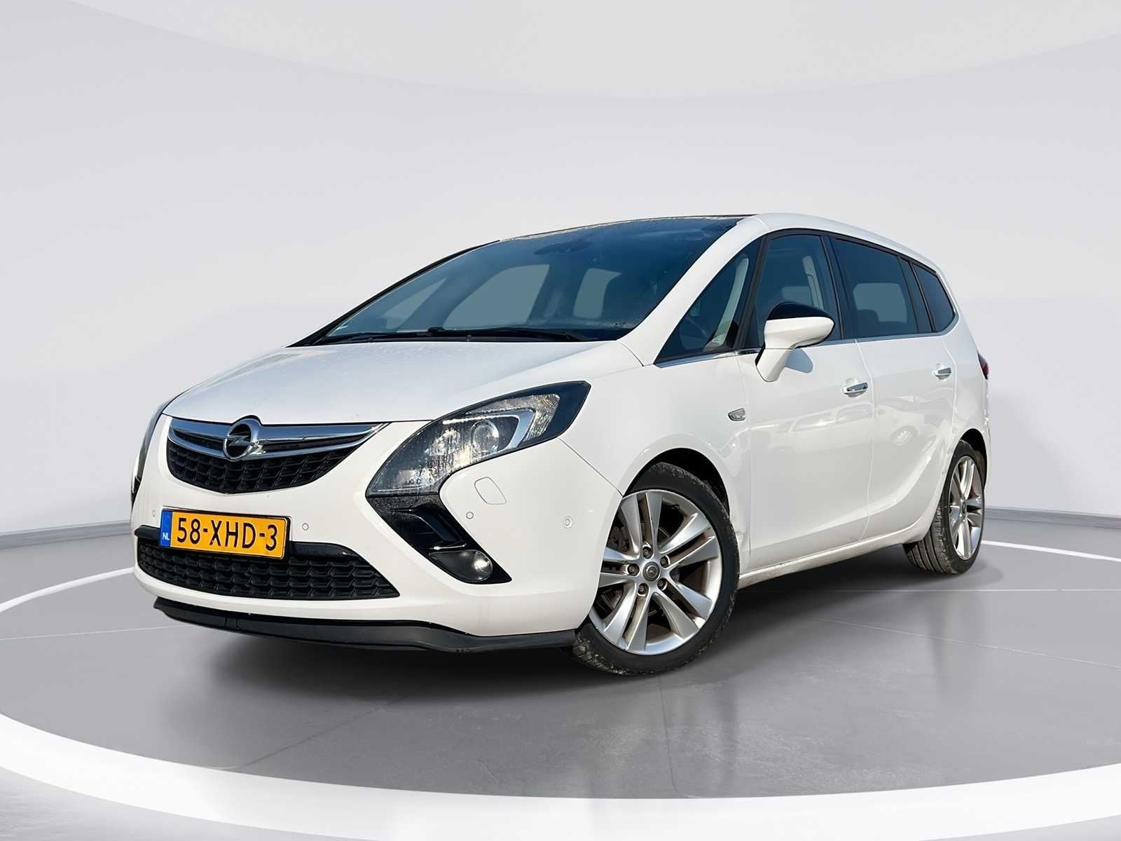 Opel Zafira Tourer 1.4 Cosmo 7persoons 2012 | 58-XHD-3, Auto's, Opel, Euro 5, Gebruikt, Bedrijf, 84 €/maand