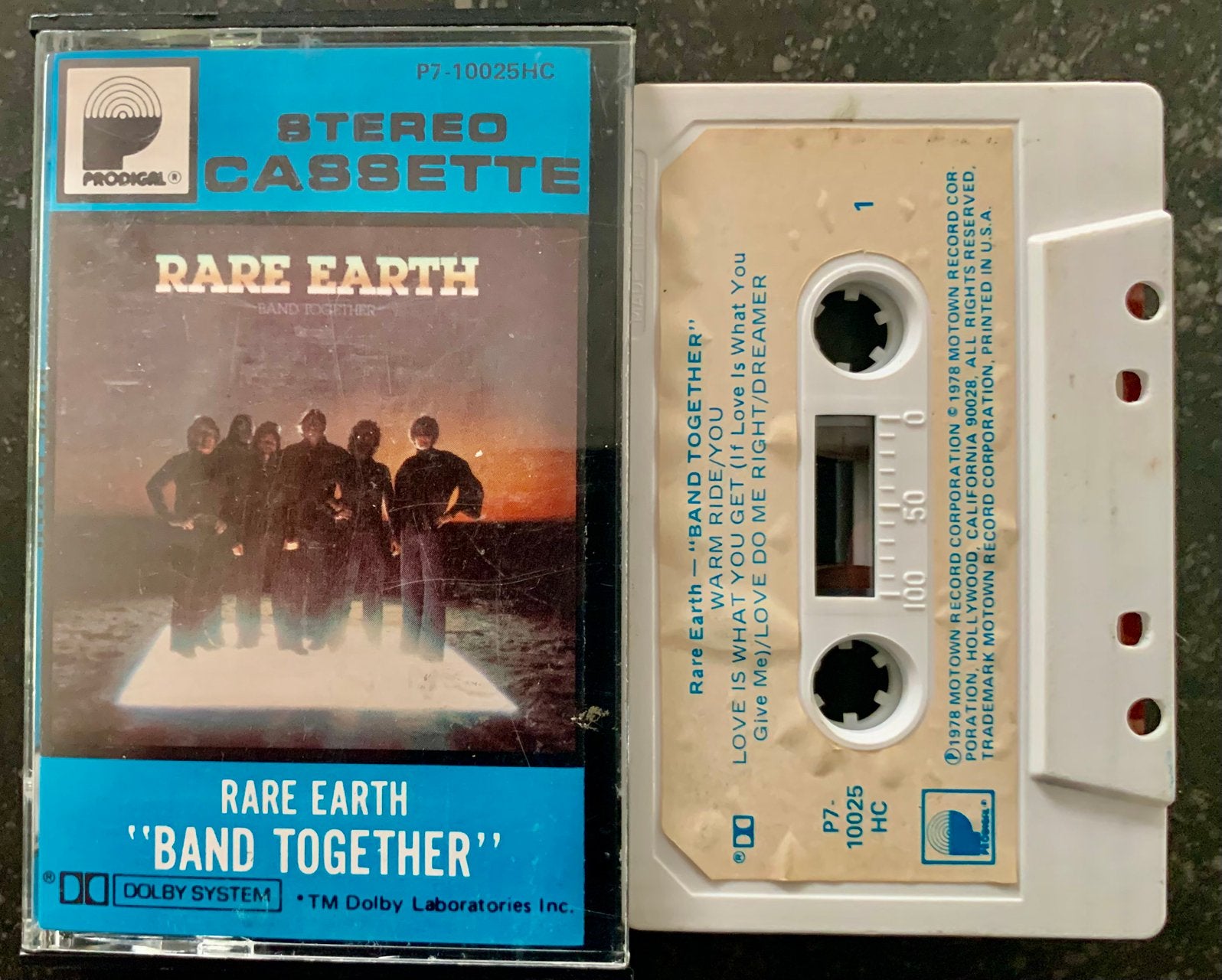 Rare Earth “Band together”. P7-10025HC, Cd's en Dvd's, Gebruikt, 1 bandje, Ophalen of Verzenden, Voorbespeeld