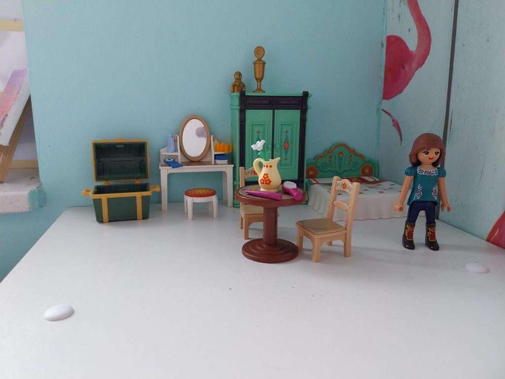 Playmobile spirit Lucky's slaapkamer (set 9476), Ophalen of Verzenden, Zo goed als nieuw