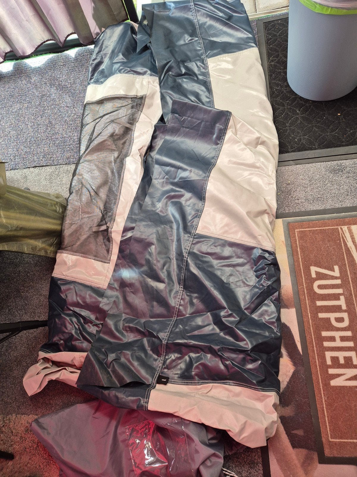 Keuken/schuur tent, Caravans en Kamperen, Tenten, Ophalen, Zo goed als nieuw