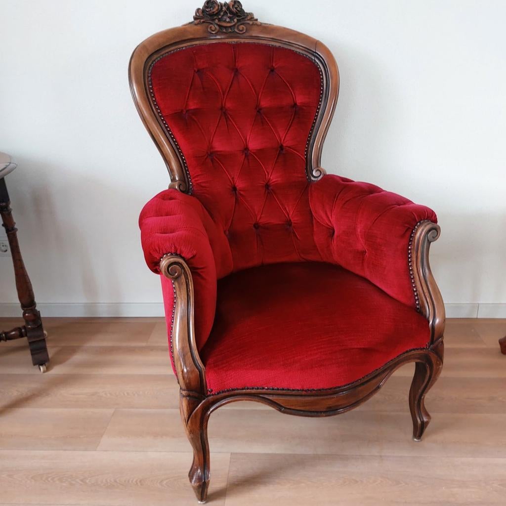 Victoriaanse stoel, Ophalen