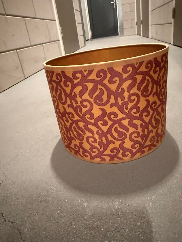 Ronde lampenkap Studio Lemonade Den Haag 25 cm, Gebruikt, Rond, Ophalen of Verzenden, Bruin
