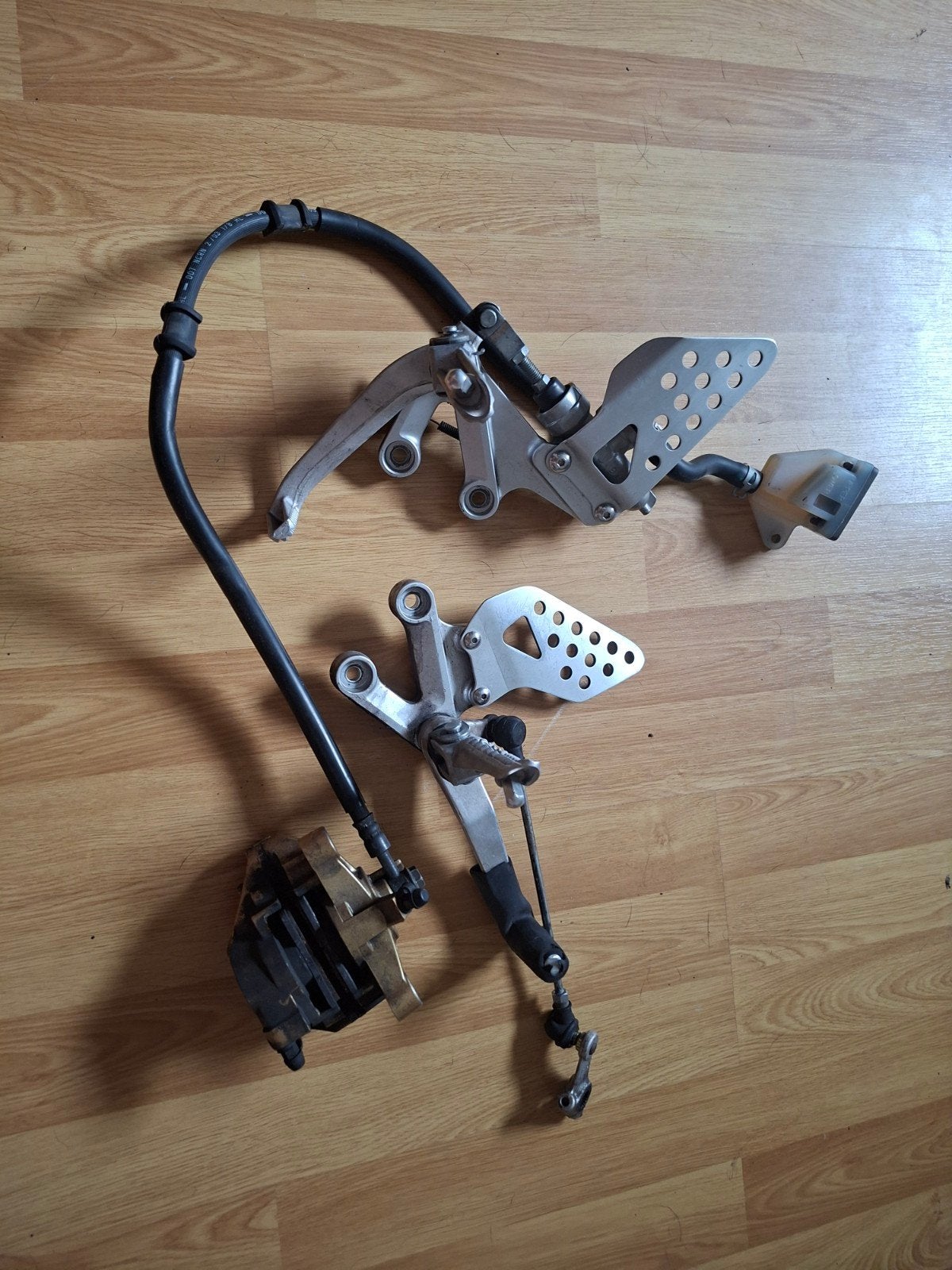Suzuki GSXR1000 k3 k4 schakelset remset rem Remklauw schakel, Ophalen of Verzenden