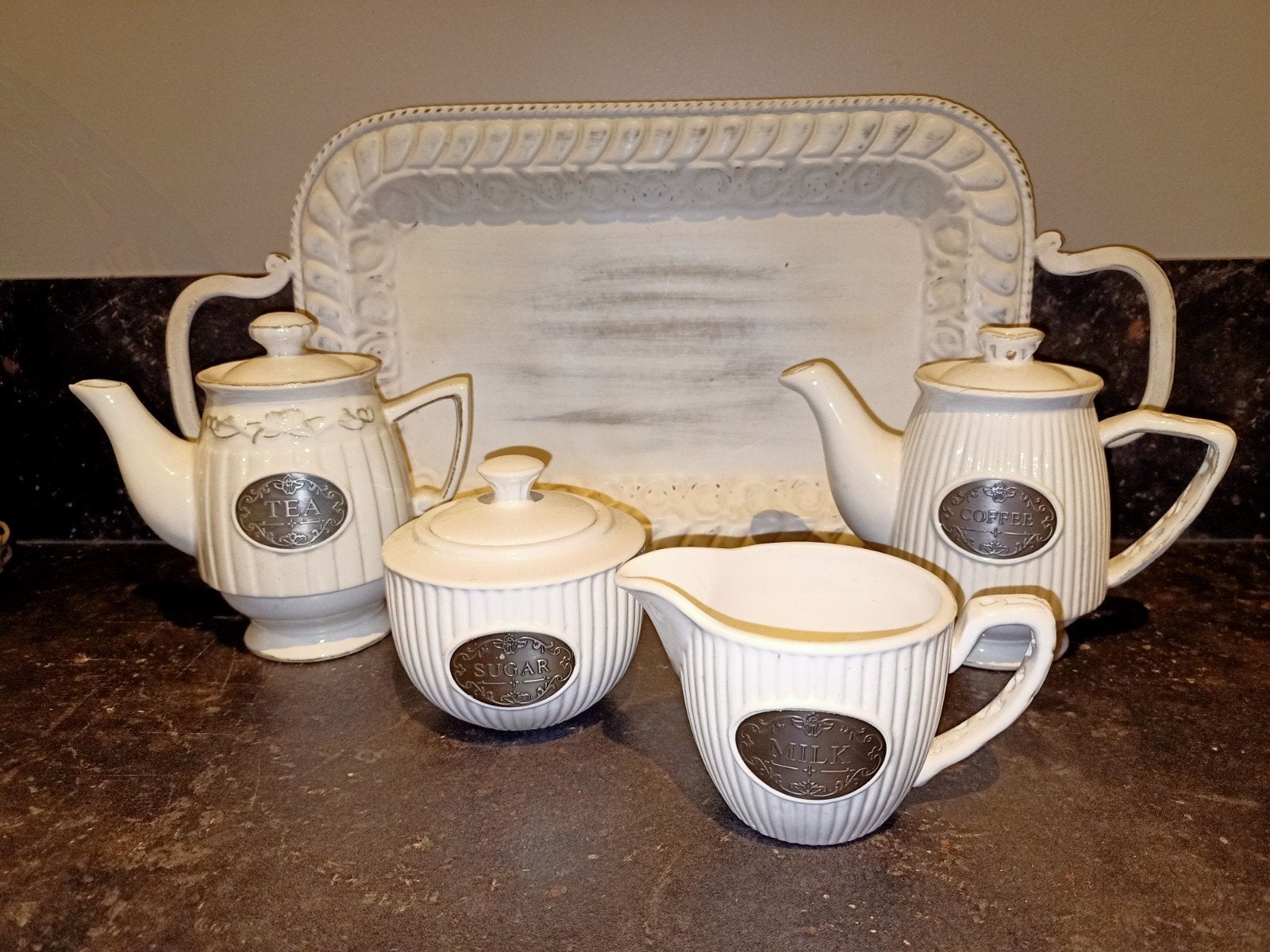 Riverdale koffie en thee servies, Ophalen of Verzenden