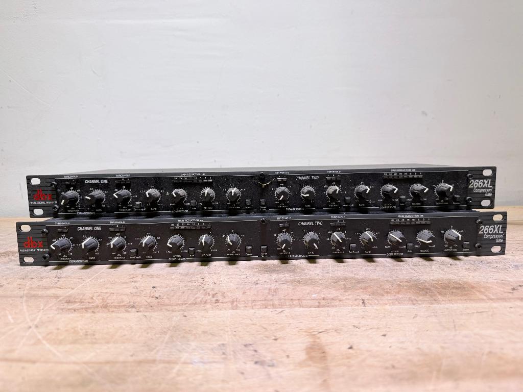 DBX 266XL Compressor / Gate, Muziek en Instrumenten, Effecten, Gebruikt, Compressor, Ophalen of Verzenden