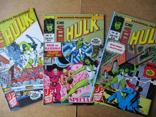 adv8249 de she hulk, Eén comic, Ophalen, Gelezen, Overige gebieden