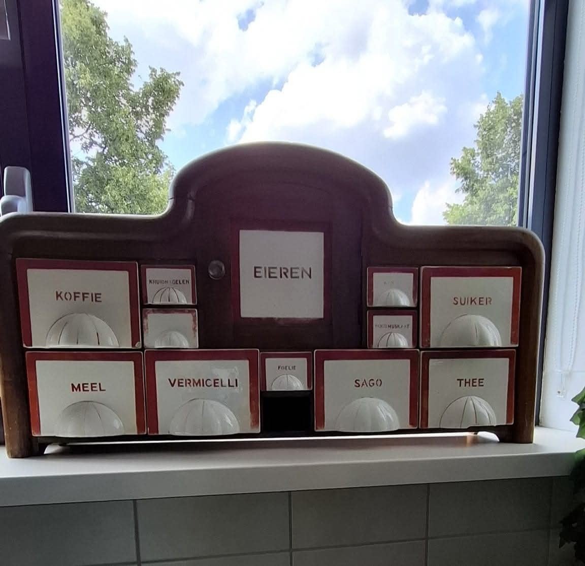 oud kastje, Ophalen