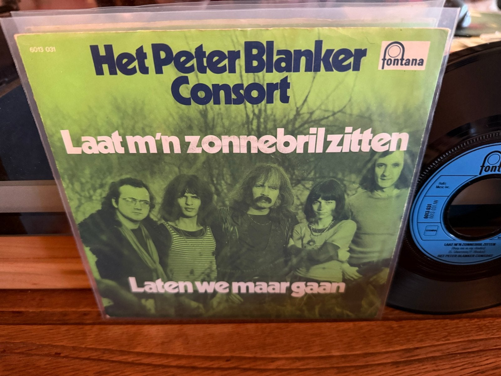 Het Peter Blanker Consort - Laat m'n zonnebril zitten (Singl, Originele persing, 7 inch, Ophalen of Verzenden, Zo goed als nieuw