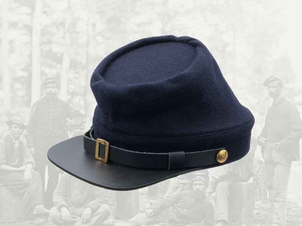 Pet,Kepie,US,Army,Soldaat,Civil,War, Verzamelen, Verzenden, Landmacht, Amerika, Helm of Baret