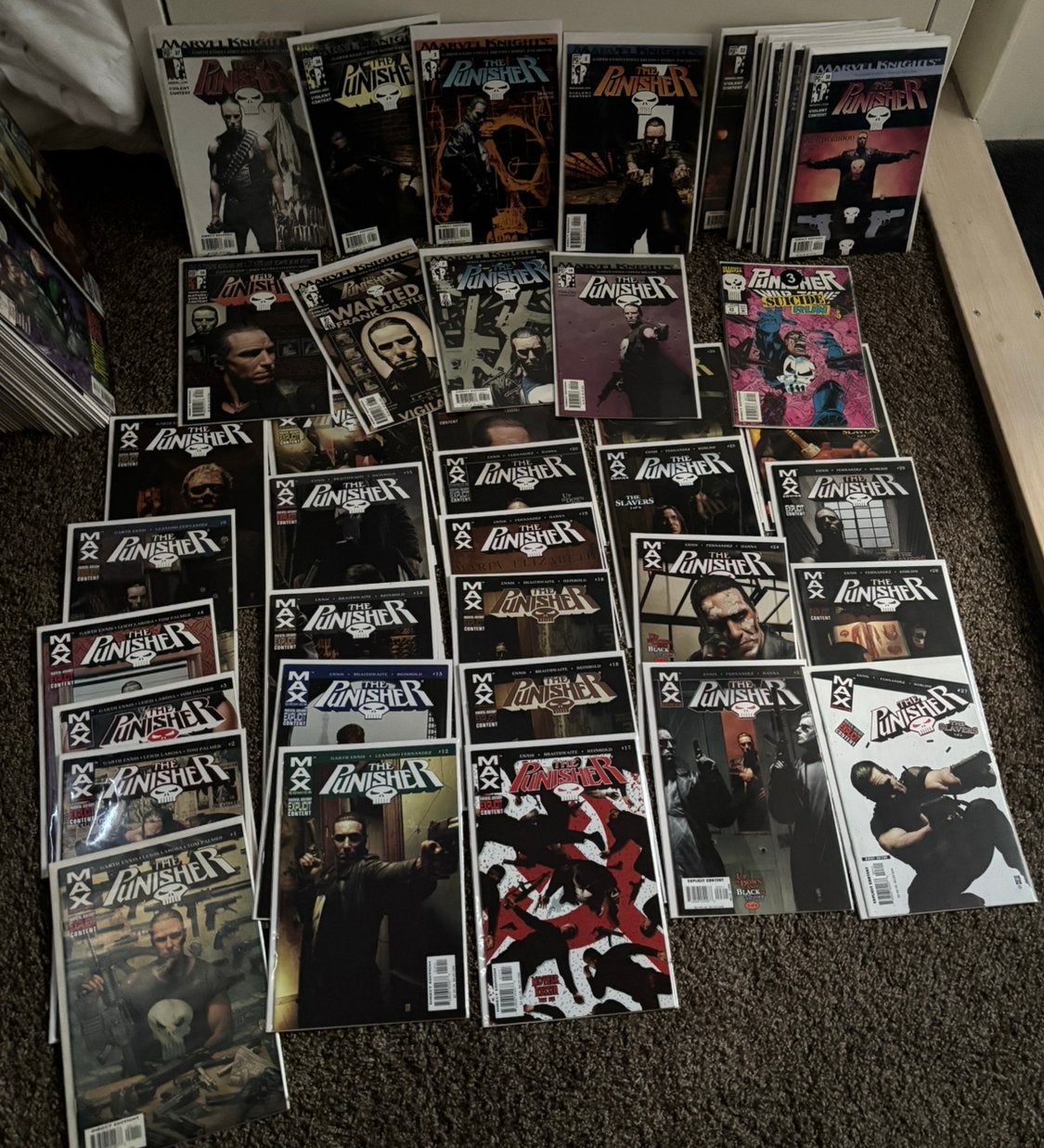 Punisher collectie comics, Boeken, Strips | Comics, Meerdere comics, Ophalen of Verzenden, Zo goed als nieuw, Amerika