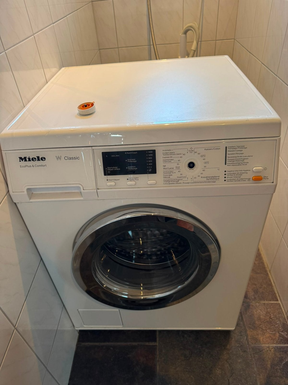 Miele W Classic Wasmachine - Bedieningsknop afgebroken, Witgoed en Apparatuur, Wasmachines, Ophalen, Voorlader, Niet werkend, 85 tot 90 cm