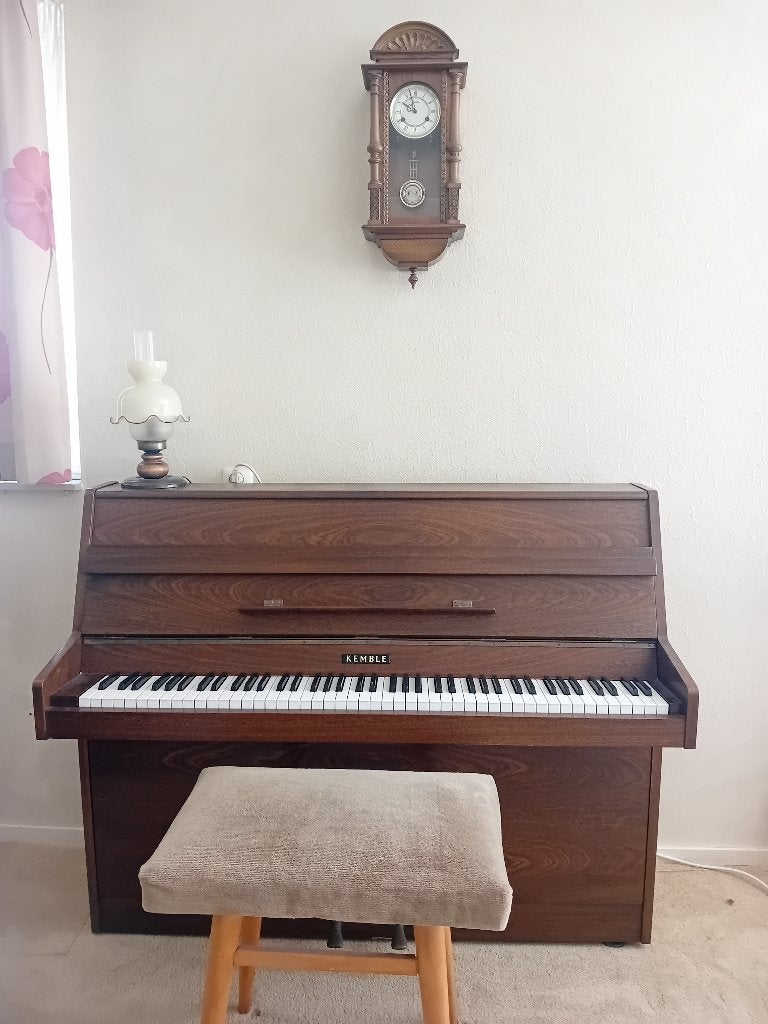 Piano, Ophalen, Gebruikt, Bruin, Piano